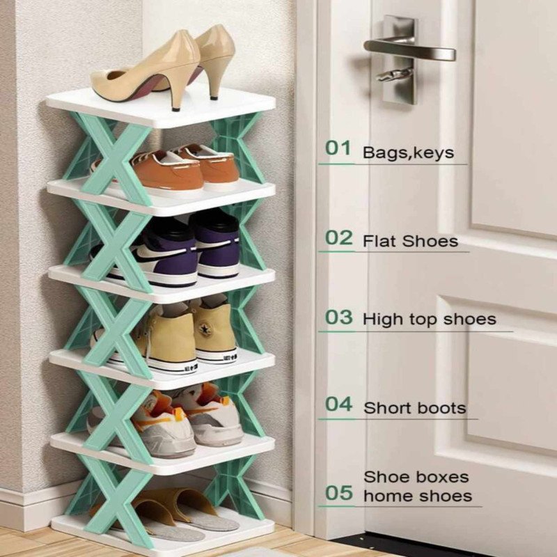 Multifunctional 5 layer Shoe Organizer Rack