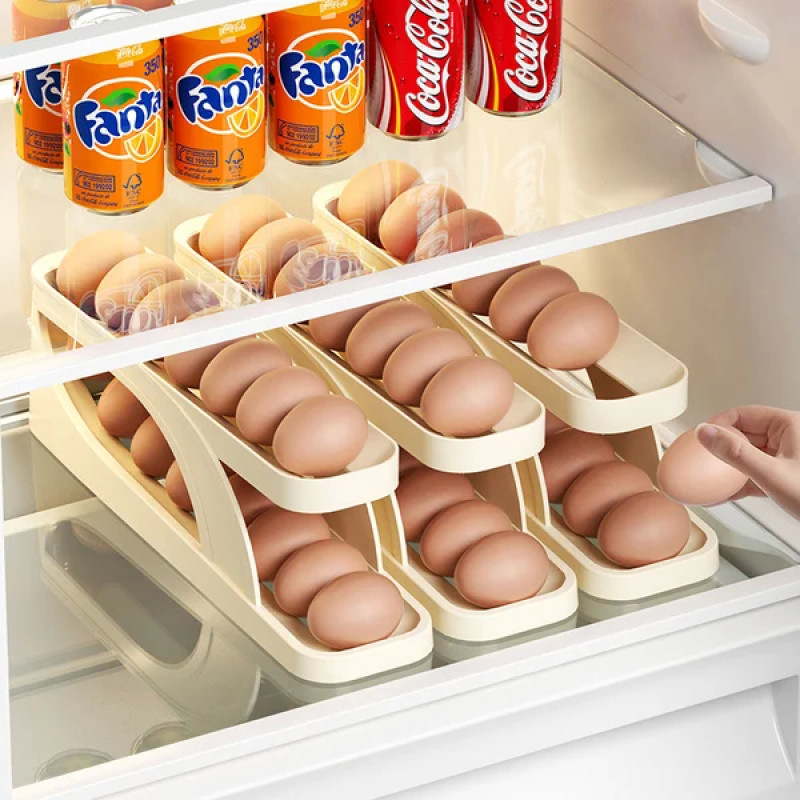 Double-Layer Egg Dispenser 4p