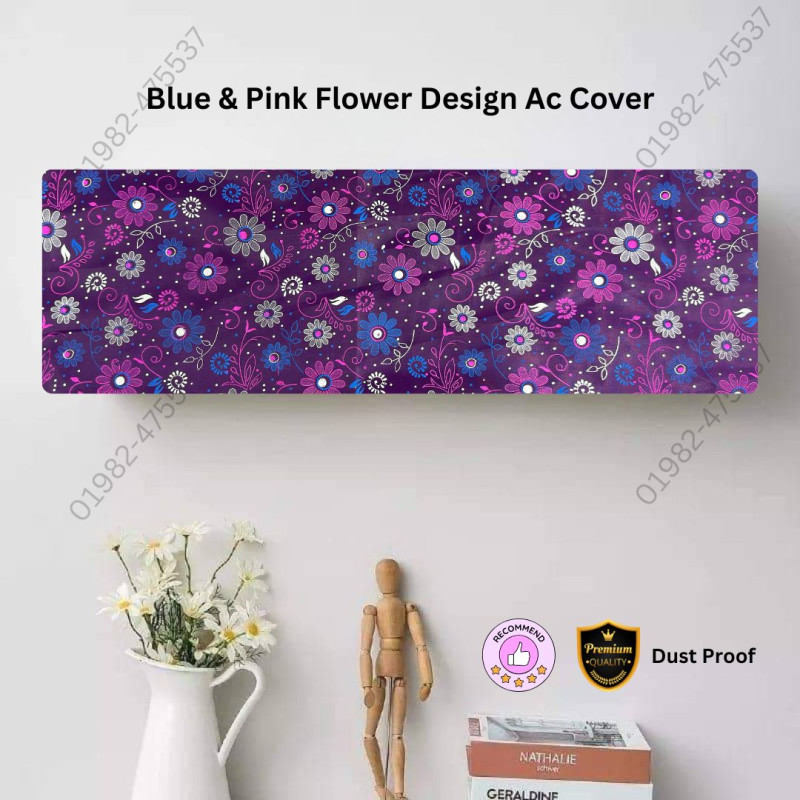 Original Blue And Pink Ac Cover 2 Ton Size